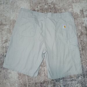 Carhartt Rugged Flex Relaxed Fit Work Shorts Men's Size 44 Tan Workwear Utility